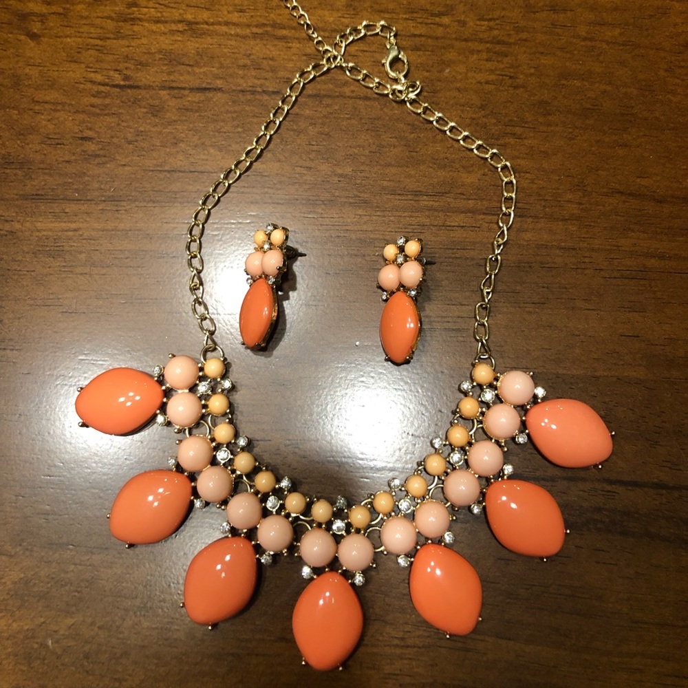 SET SALE NECKLACE AND EARINGS - Picture 1 of 2